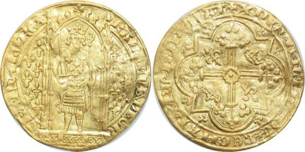France Franc à pied Charles V 1364 1380 Or Gold