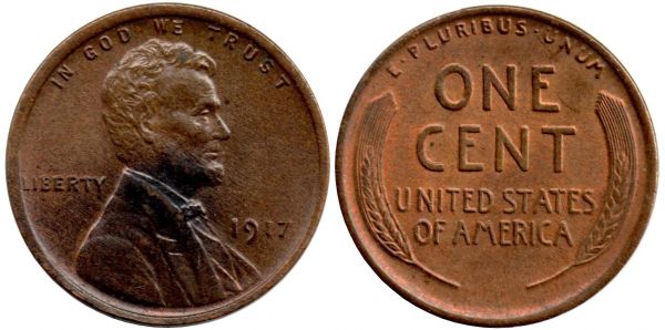 1 Cent 1911 S, Rare
