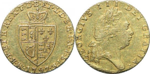 Australia British colonies Guinea George III 1797 Or Gold 