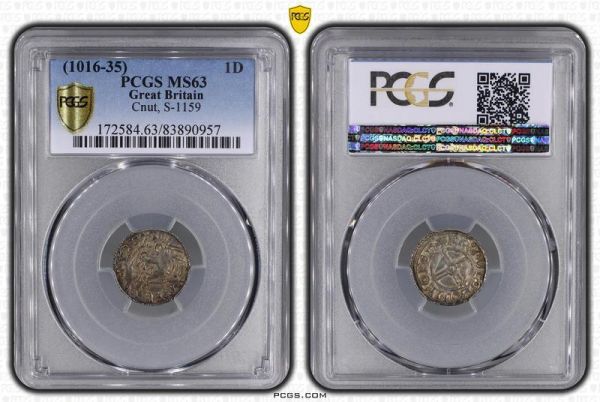 United Kingdom Finest Penny 1029-36 Lincoln 1016-35 PCGS MS63 Silver