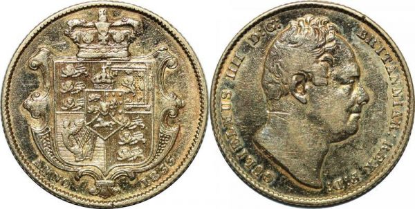 United Kingdom Sovereign Gulielmus IIII 1833 Or Gold 