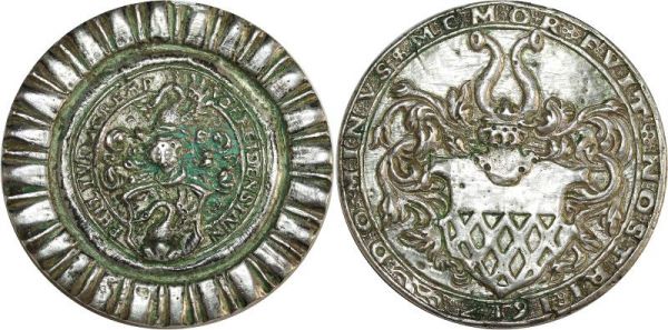 Unknown Medaillen Taler Philipp Ludwig II 1580 1612 Silver