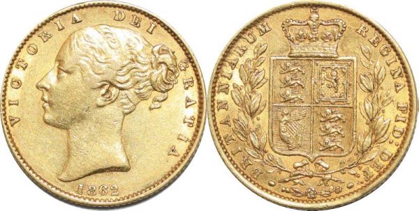 Extra - Great Britain Sovereign Victoria 1862 Or Gold AU -> Make offer
