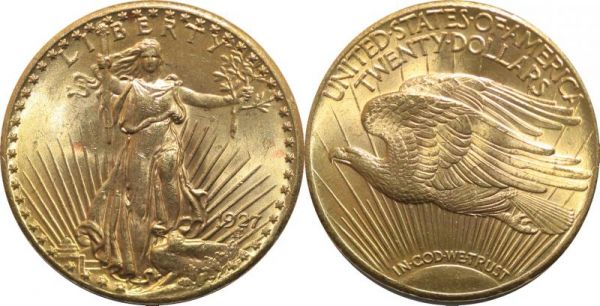 Extra - USA 20 Dollars $ Liberty 1927 Or Gold  UNC -> Make offer