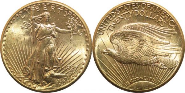 Extra - USA 20 Dollars $ Liberty 1927 Or Gold UNC -> Make offer