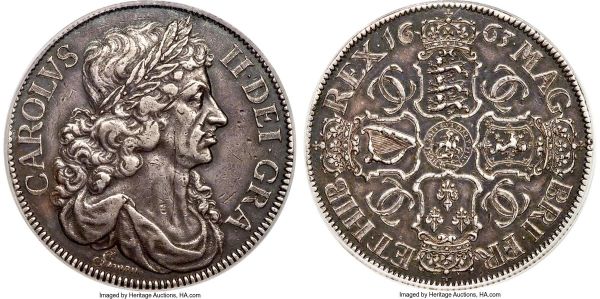 Lot 31077 > Charles II silver Proof Pattern 