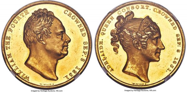 Lot 31085 > William IV gold Proof 