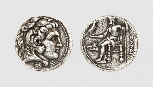 Crete. Lyttus (?). 300-280 BC. AR Tetradrachm (17.13g, 1h). Müller 900; Price 3575. Old cabinet tone. Several scratches under tone. Good very fine. From a private collection