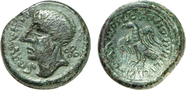 GAUL, Lexovii, Æ Bronze (1st century BC), Lisieux area (6.47g). DT 2483. Very Fine. From a gentleman's collection