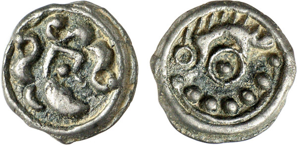 GAUL, Suessiones, Æ Potin (1st century BC), Soissons area (3.75g). DT 531A. Very Fine. From a gentleman's collection